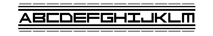 Code Red 2 Font UPPERCASE