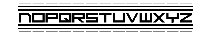Code Red 2 Font UPPERCASE
