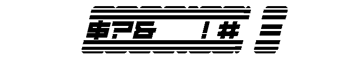 Code Red Bold Italic Font OTHER CHARS
