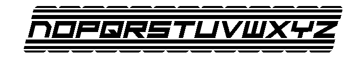 Code Red Bold Italic Font LOWERCASE