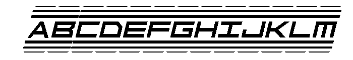 Code Red Italic Font UPPERCASE