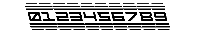 Code Red Leftalic Font OTHER CHARS