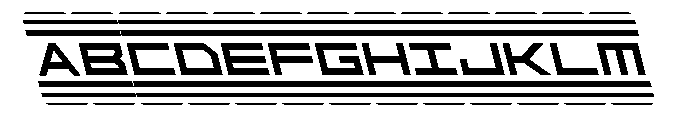 Code Red Leftalic Font UPPERCASE