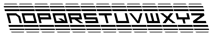 Code Red Leftalic Font LOWERCASE