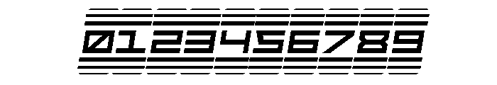 Code Red Semi-Italic Font OTHER CHARS