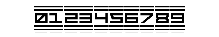 Code Red Font OTHER CHARS