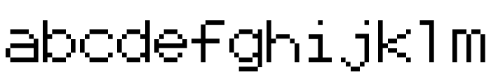 Coder's Crux 2 Regular Font LOWERCASE