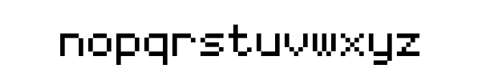 Coder's Crux Regular Font LOWERCASE