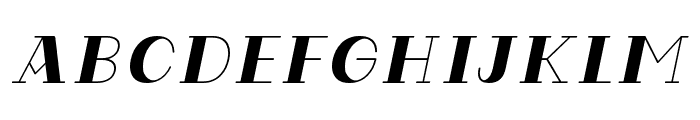CodianOctoberEight-Italic Font LOWERCASE