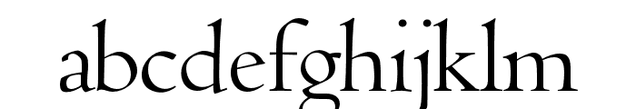 Coelacanth Display Font LOWERCASE