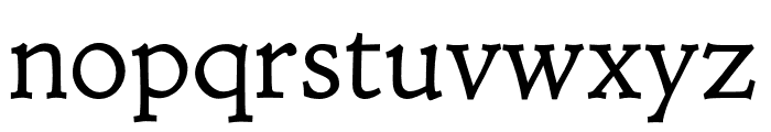 Coelacanth Subcaption Font LOWERCASE
