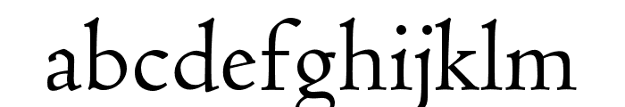 Coelacanth Font LOWERCASE