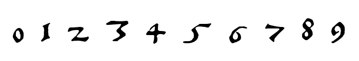 Coelnische Current Fraktur OsF UNZ1 Italic Font OTHER CHARS