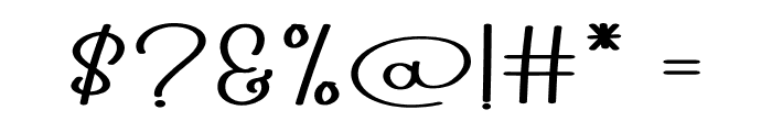 Coffee1 Font OTHER CHARS