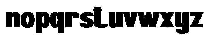 Coffie Bold Font LOWERCASE