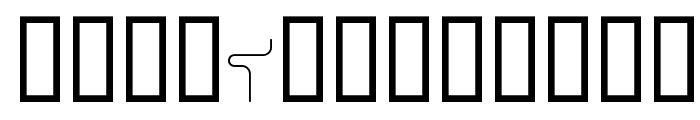 Coil Ktl Font LOWERCASE