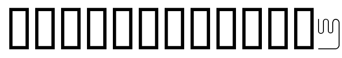 Coil Ktl Font LOWERCASE