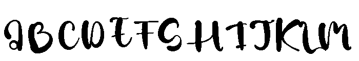 Cold Days Font UPPERCASE