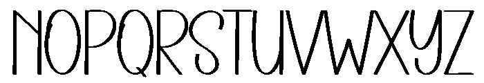 Collection Font UPPERCASE