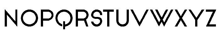 Collective Regular Font UPPERCASE