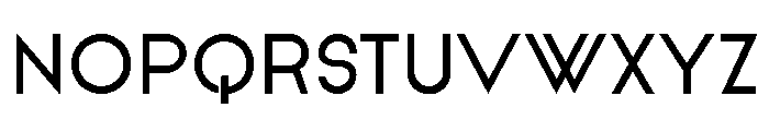 Collective Regular Font LOWERCASE