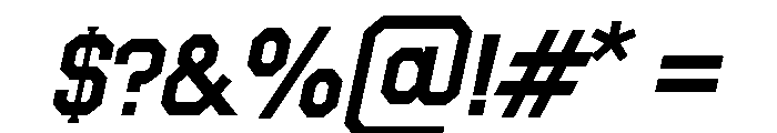 College Clean Italic Font OTHER CHARS