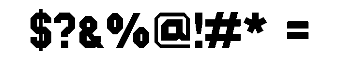 College Slab SC (Hempolics Remix) Font OTHER CHARS
