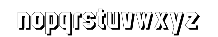 College TM Shadow Font LOWERCASE