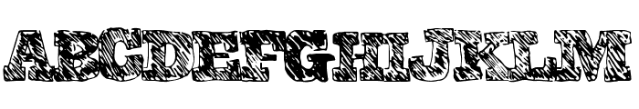 CollegeScribble Font UPPERCASE