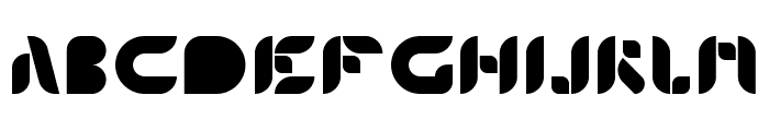 Colombia Regular Font UPPERCASE