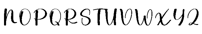 Coloring Handmade Font UPPERCASE
