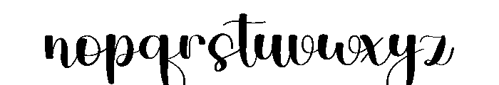 Coloring Handmade Font LOWERCASE