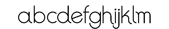 Colorless Decorative Regular FONT