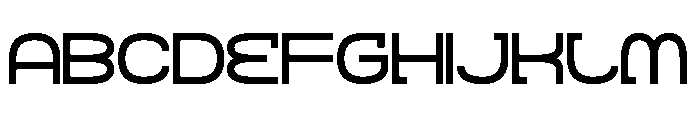 Comahawk Font UPPERCASE