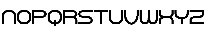 Comahawk Font LOWERCASE