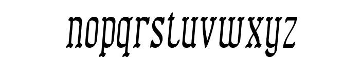 Combustion II BRK Font LOWERCASE