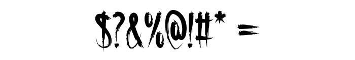 Comeback Font OTHER CHARS