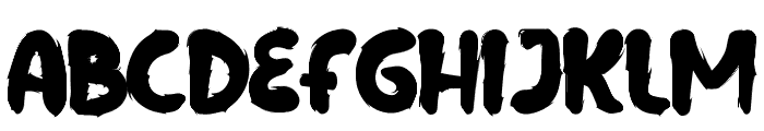 Comedy Cartoon Demo Font UPPERCASE