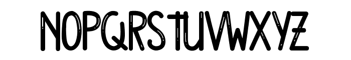 Comethru Demo Font UPPERCASE