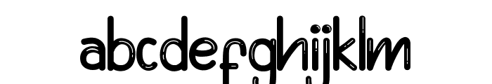 Comethru Demo Font LOWERCASE