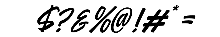 Comfortune Italic Font OTHER CHARS