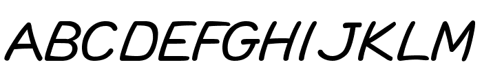 Comial Unicode Font UPPERCASE