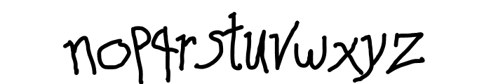 Comic Book Cartunia Font LOWERCASE