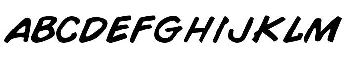 Comic Book Normal Font LOWERCASE