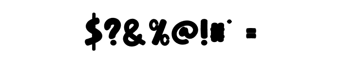 Comic Books Font OTHER CHARS