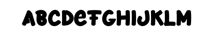 Comic Books Font UPPERCASE