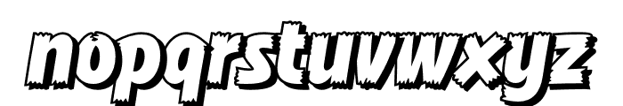 Comic Hero DEMO Shadow Font LOWERCASE