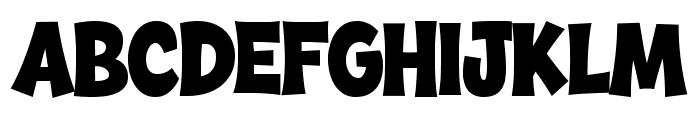 Comic Jungle Font UPPERCASE