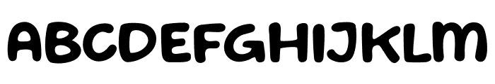 Comic Kids Font UPPERCASE