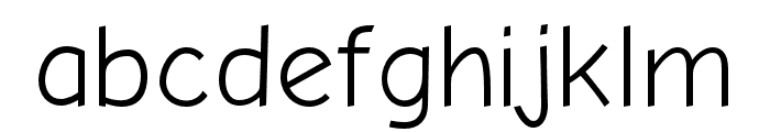 Comic Neue Angular Font LOWERCASE